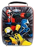 Saban Power Rangers On Guard Fully Insulated Boys Lunchbox Bag Tote