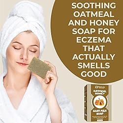 Cactus Honey & Oats Goat's Milk Soap Bar 4 oz