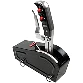 B&amp;M 81104 Automatic Gated Shifter - Dual Button Magnum Grip Stealth Pro Stick - Two Tone