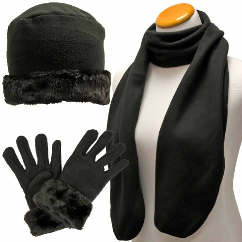 Black Cloche Fur