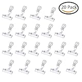 Clear Plastic Rotatable POP Clip-on Style