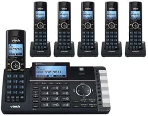 Amazon.com : VTech DS6251-6 DECT 6.0 2-line Cordless Digital answering