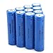 10PCS Deep Blue 18650 Rechargeable Battery 6000mah 3.7v Li-ion Battery