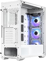 Cooler Master MasterBox TD500 Mesh V2 White E-ATX Mid-Tower PC Case 3 ARGB Fans view 4