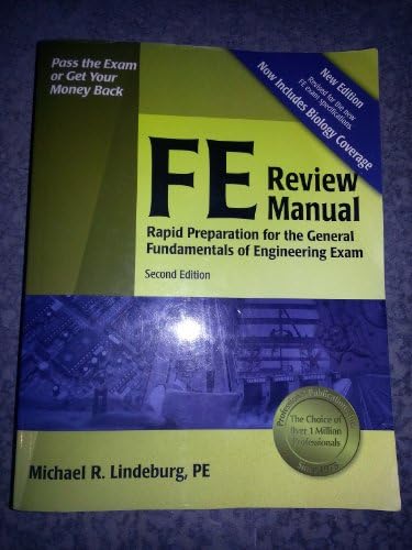 FE Review Manual: Rapid Preparation for the General Fundamentals