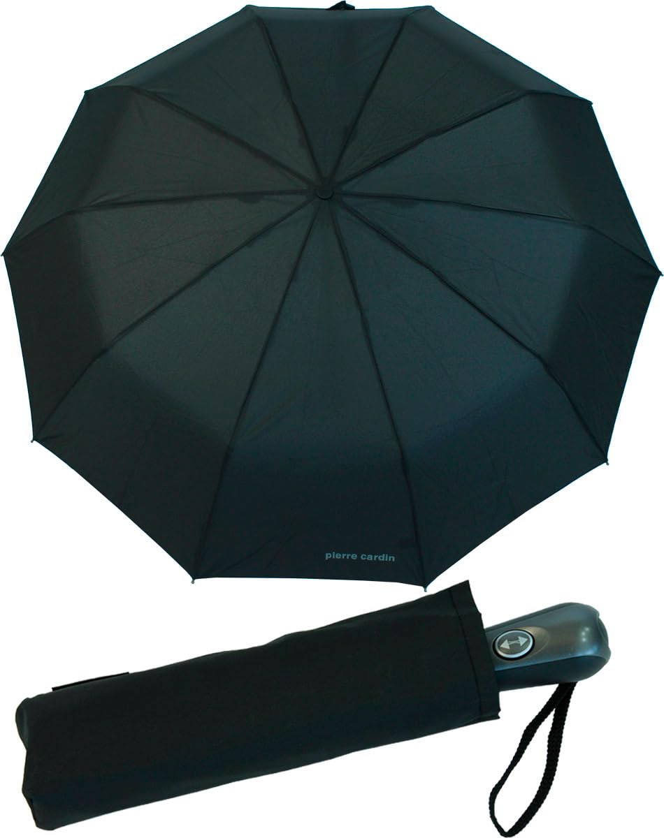 Pierre Cardin High-Quality, Sturdy Collapsible Umbrella, Storm-proof, 10-Part, Automatic Open and Close