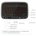 Ronxs Touchpad Mini Keyboard Mouse Remote Combos 2.4GHz Wireless Full Screen Extra Large Touch Zone for Google Android TV Box, HTPC, IPTV, PC, PS3, Xbox 360, Pad