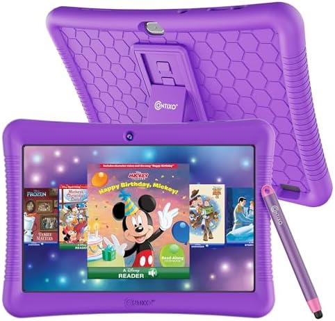 Contixo 10 Android Kids Tablet 32GB, Includes 80+ Disney