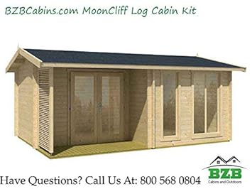 Bzbcabins Log Cabin Kit Mooncliff Amazon Co Uk Garden Outdoors