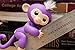 Finger Interactive Baby Monkey Toy MEIQING Pet Electronic Curious Kids Halloween Xmas Toys Birthday Present-Blue