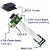 SUPERPLUS Mini PCI-E to PCI-E Express X1+USB Riser Card with High Speed FPC Cable