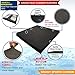 ERGO21 LiquiCell Sports Cushion - 3.5 Inch Thick Seat Pad for Tailbone, Hip & Lower Back Pain Relief - Ergonomic Comfort for Car, Office, Stadium & Wheelchairs- Better Than Gel, Foam or Air