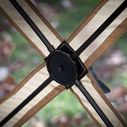 Gazelle G6 8 Person 6 Sided 124" x 124" Portable Canopy Gazebo Screen TentGazelle Wind Panel Accessory for Portable Canopy Gazebo Screen Tents, 3 Pack - Thumbnail 7