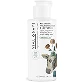 VIVAIODAYS Fragrance Free Apricot Oil Nourishing Face & Body Lotion