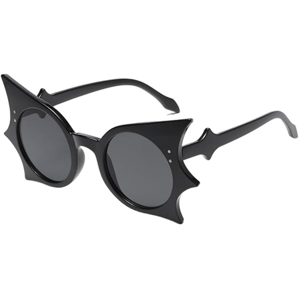 Amazon.com: Ovida Bat Sunglasses Rimless Goth Glasses for  display picture 1
