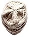 Women's Winter Warm Variety Colors Cable Knit Slouchy Skull Beanie Cap Hat with Hair Tie
