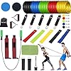 PETUOL-Resistance-Bands-Set-21-PCS-Exercise-Bands-With-Door-Anchor-Gliding-Disc-Handle-Ankle-Strap-For-Man-Woman-Home-Workouts PETUOL Resistance Bands Set, 21 PCS Exercise Bands With Door Anchor, Gliding Disc, Handle, Ankle Strap For Man & Woman…