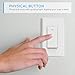 Maxcio Smart Wi-Fi Light Switch, No Hub Required, Compatible with Amazon Alexa and Google Assistant, Remote Control/Schedule Your Fixtures Anywhere, 15A - 2 Packs (Neutral Wire Required)
