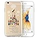 Cartoon Movie Character Themed Fan Art Clear Hybrid TPU Case for iPhone Range - Disney Themed Castle-iPhone 6 Plus (5.5