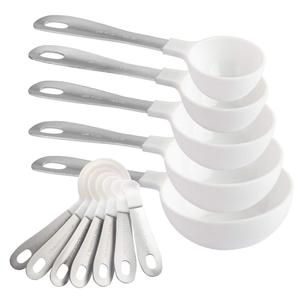 COOK WITH COLOR 12 PC Measuring Cups Set and