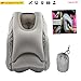 Grey Soft Inflatable Face Travel Pillow Suitable for Comfortable Sleep in Airoplanes, Car, Buses and Trains. 2017 Upgraded