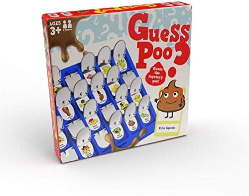 Boxer Gifts Guess Poo Game For Kids & Family - Poop Themed Gifts For Children On Birthdays Or Christmas, Multicolor