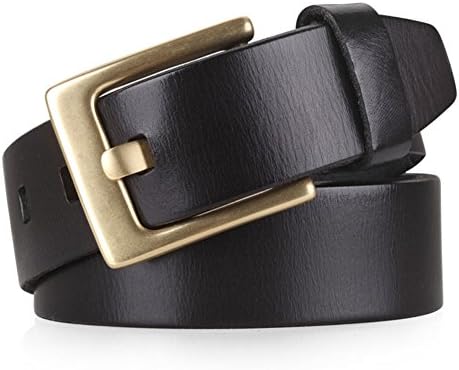 Mens copper belt buckle/ leisure pin buckle belt/Obi-B One Size