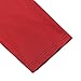 MrWonder Men's Casual Slim Fit Raglan Baseball 3/4 Sleeve 3 Button Henley T-Shirts Deep Gray and Red M