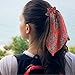 15 Pieces Hair Scrunchies Ribbon Hair Tie Elastic Hair Bands Ponytail Holder Vintage Hair Accessory for Women Girls Dressing
