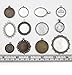 ALL in ONE 20pcs Mixed Cabochon Frame Setting Tray Pendant for DIY Jewelry Making (Mix)