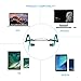 MUCRO Wired Neckband Running Sports Headphones with Microphone, Stereo Sound & Noise Cancelling in-Ear Headphones for iOS Android iPod and PC, Blue