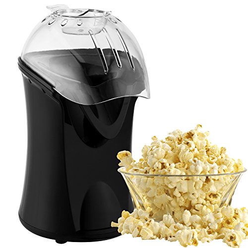 Popcorn Poppers Machine, 1200W Electric Hot Air Popcorn Maker with