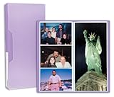 Pioneer Photo Albums CF-3 144-Pocket Poly Cover Space Saver Photo Album, Purple