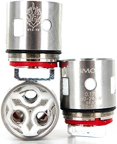 SMOK V12-T6 Replacement Coils TFV12 0.17 ohm (60-240W) (1 x Coil)
