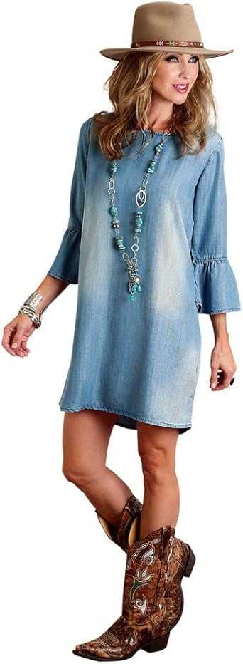 stetson denim dress