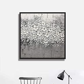 Framed Canvas Wall Art for Living Room, Bedroom Texture Canvas Prints for Home Decoration Ready to Hang - 16x16 inches