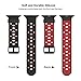 Band for Apple Watch 42mm, Alritz Silicone Sport Straps Replacement Wristband Bracelet for Apple Watch Series 3 / Series 2 / Series 1 / Nike+, Free Protective Case Included