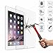TANTEK l230 Hd Clear, Anti Scratch, Glare, Fingerprint, Tempered Glass Screen Protector for Apple iPad 2/3/4, 3 Piece