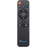 BOXPUT BPR1S BT Remote IR Learning Remote with Air Mouse and Voice Control Universal Replacement Remote for ATV Android Box TV Stick Set-Top Box