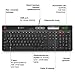 Logitech UC K725-C Certified Keyboard for Cisco Jabber Voice and Video Calls