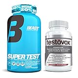 Beast Sports Nutrition Super Test 216 ct Bundle with Testovox 60 ct - High Performance Muscle Building
