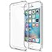 iPhone 5 Case, Trianium [Clear Cushion] Protective Clear Bumper Cases for Apple iPhone 5 [Scratch Resistant] Seamless Integrated Shock-Absorbing Bumper Cover Hard Back Panel - Clear