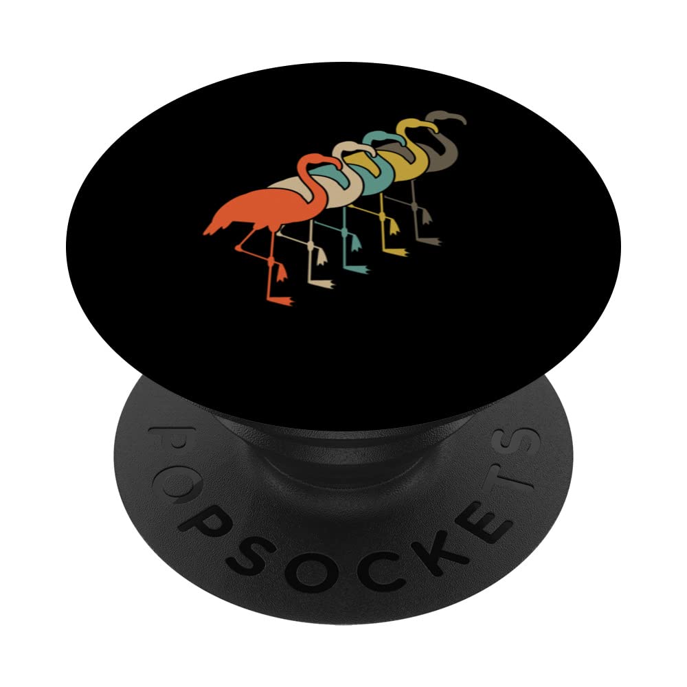 Flamingo retro Flamingp Flamingos PopSockets Swappable PopGrip