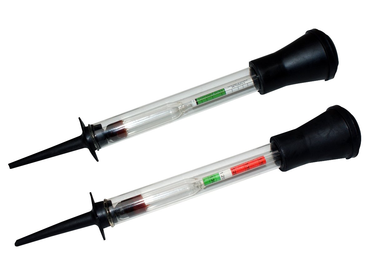 PA APA 21056 Battery Hydrometer And Antifreeze Test Kit, black