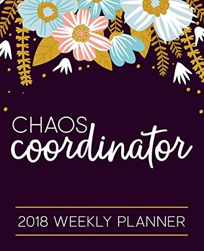 Chaos Coordinator: 2018 Weekly Planner: Portable Format Paperback – 21 Dec. 2017