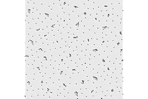 MODCART 20 pcs Drop Ceiling Tiles, 2ft x 2ft Acoustic Ceiling Panels, Fire-Rated, Reusable, Easy to Replace, Cover 80 Sq. Ft for 15 or 16in Drop Ceiling Grid