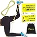 Booty Kit Belt Resistance Training Band Workout System- Targeted Program to Build, Tone & Sculpt a Brazilian Butt Lift. Strong Band Works Glutes & Gets Results- Workout Guide & Gym Bag.