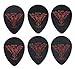 Clayton Black Raven Guitar Picks (Select from gauges .38mm - 1.26mm)