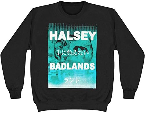 Halsey Men's Badlands Sweatshirt Black
