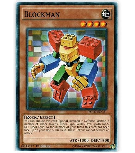 block deck yugioh Amazon.com: Yu-Gi-Oh! - Block Golem (REDU-EN035) - Return of The Duelist -  1st Edition